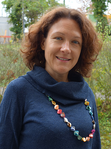 Frau Anne-Dörte Michels, Sozialdienstmitarbeiterin im Seniorenzentrum Haus Miriam Waiblingen